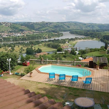 Villa Panoramique Saint-Clair-du-Rhone Esterno foto