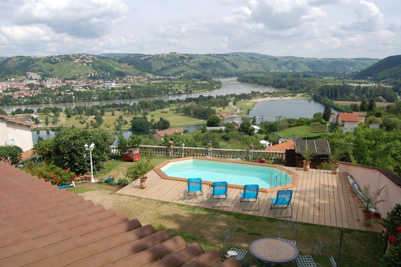 Villa Panoramique Saint-Clair-du-Rhone Esterno foto
