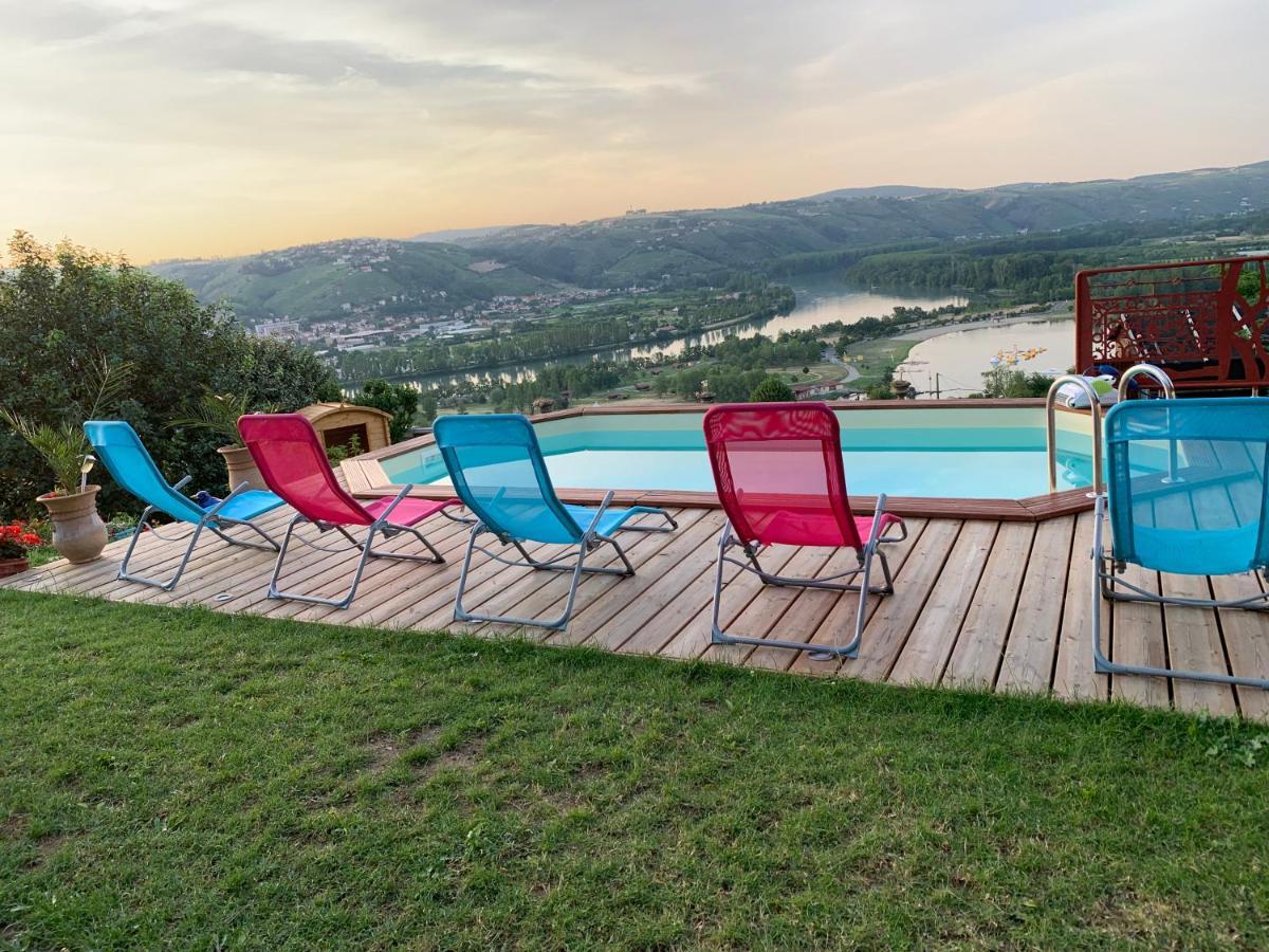 Villa Panoramique Saint-Clair-du-Rhone Esterno foto